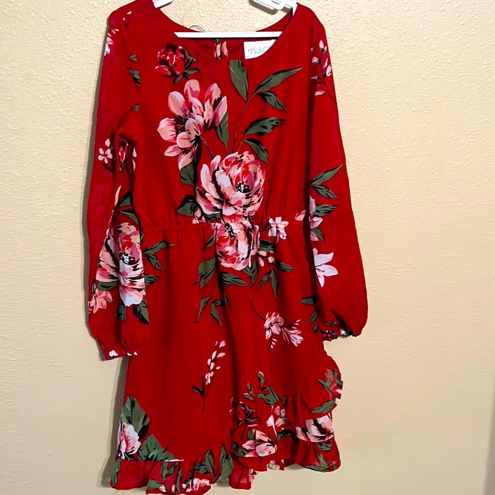 Little girls floral dress